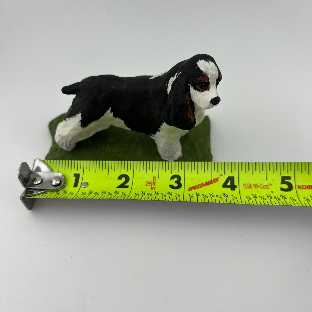 Vintage Cavalier King Charles Spaniel Figurine England Hand Painted Dog - Picture 9 of 10